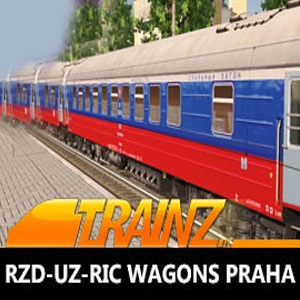 Trainz 2019 DLC RZD-UZ-RIC Wagons Praha