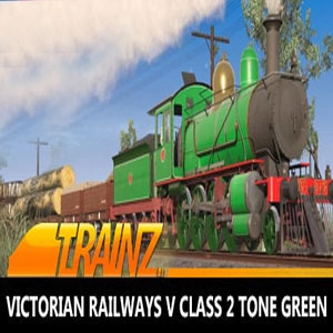 Trainz 2019 DLC Victorian Railways V Class 2 Tone Green Pc