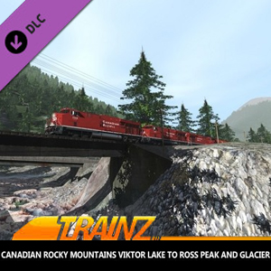 Trainz 2022 Canadian Rocky Mountains Viktor Lake to Ross Peak and Glacier Pc