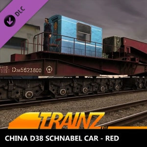 Trainz 2022 China D38 Schnabel Car-Red