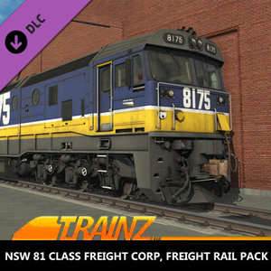 Trainz 2022 NSW 81 Class Freight Corp, Freight Rail Pack Pc