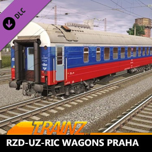 Trainz 2022 RZD-UZ-R1C Wagons Praha