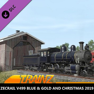 Trainz 2022 ZecRail V499 Blue & Gold and Christmas 2019