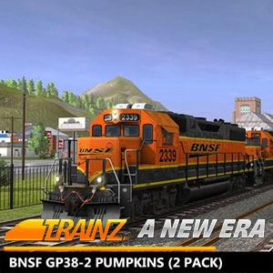 Trainz A New Era BNSF GP38-2 Pumpkins 2 Pack Pc