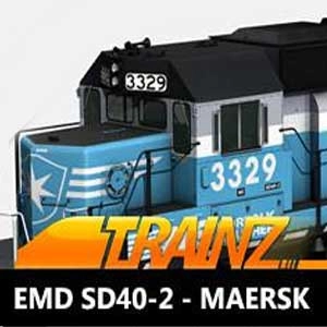 Trainz A New Era EMD SD40-2 Maersk Pc