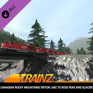 Trainz Plus Canadian Rocky Mountains Viktor Lake to Ross Peak and Glacier Pc