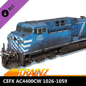 Trainz Plus CEFX AC4400CW 1026-1059 Pc