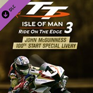 TT Isle Of Man 3 John McGuinness 100th Start Special Livery