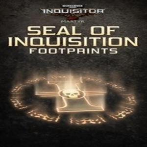 Warhammer 40K Inquisitor Martyr Seal of Inquisition Footprints Playstation 4
