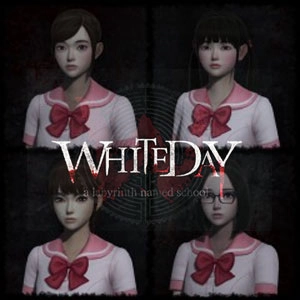 White Day Fashionable School Uniform Set Playstation 4