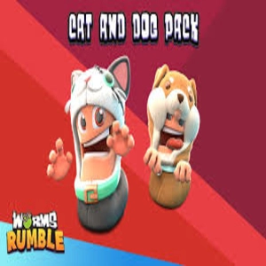 Worms Rumble Cats & Dogs Double Pack