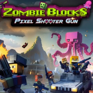 Zombie Blocks Pixel Shooter Gun Playstation 4