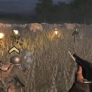 Call of Duty 3 - Emboscada no campo