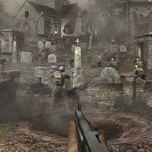 Call of Duty 3 - Ruínas da igreja