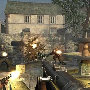 Call of Duty 3 - Tiroteio na fonte