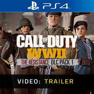 Call of Duty WW2 The Resistance DLC Pack 1 Trailer de vídeo