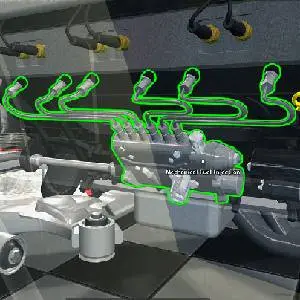 Car Mechanic Simulator 2015 - Mercedes-Benz - Injeção Mecânica de Combustível