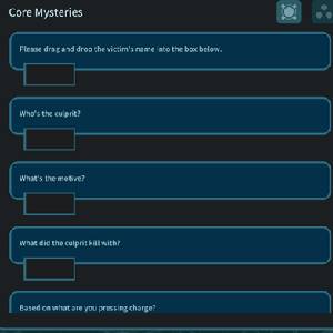 CaseCracker - Mistérios Principais