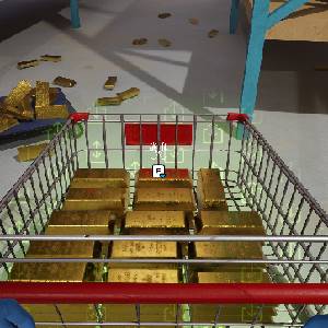 Cash Cleaner Simulator - Barras de Ouro