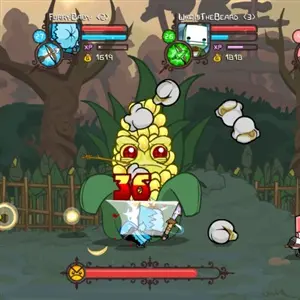 Castle Crashers - Chefe Milho