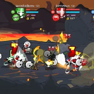 Castle Crashers - Cavaleiros Esqueletos