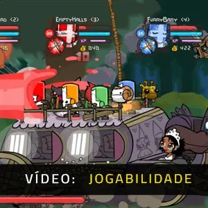 Castle Crashers - Vídeo de Jogabilidade