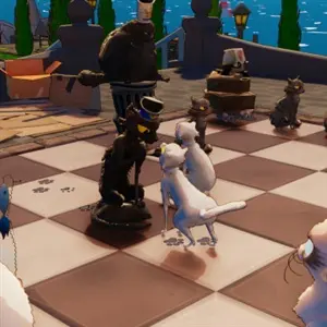 Cat Chess - Gatos de Rua e Gatos Domésticos