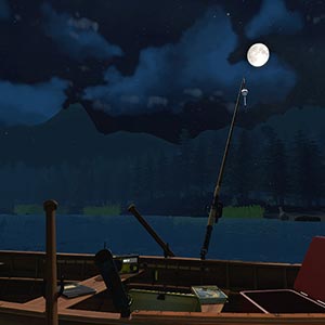 lindo lago de montanha