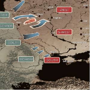 Cauldrons Of War Barbarosa - Mapa