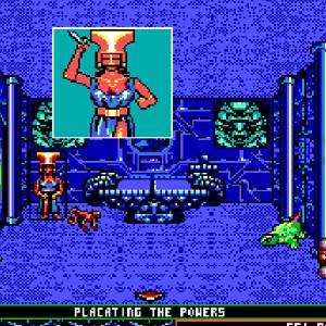 Chamber of the Sci-Mutant Priestess Acalmando os Poderes