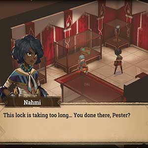 Nahmi demorando muito tempo