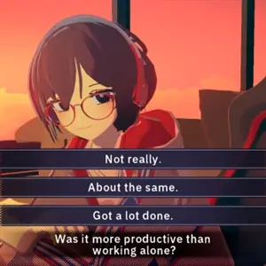 Chill with You: Lo-Fi Story - Interação