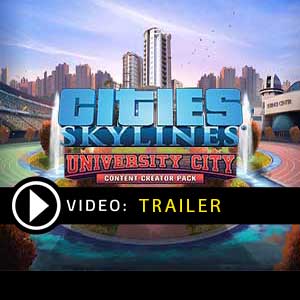 Cities Skylines Content Creator Pack University City - Trailer de Vídeo