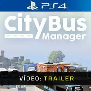City Bus Manager PS4 Atrelado De Vídeo