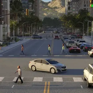 Citystate Metropolis - Faixa de Pedestres