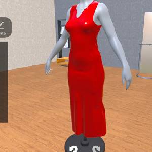 Clothing Store Simulator Design do Vestido