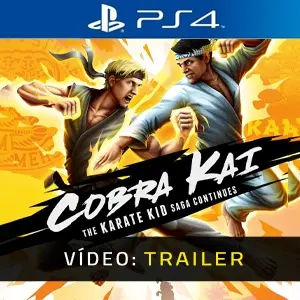 Cobra Kai The Karate Kid Saga Continues PS4 - Trailer do vídeo
