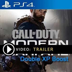 COD Modern Warfare Double XP Boost Playstation 4