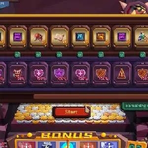 Coin Push RPG - Roda Giratória