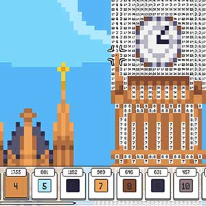 Coloring Pixels Collection 1 - Torre Elizabeth