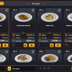 Cooking Simulator - Receitas