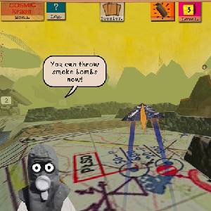 Cosmic Top Secret - Mapa