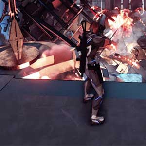 A dangerous futuristic city