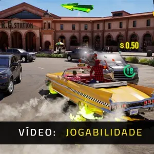 Crazy Taxi World Tour - Vídeo de Jogabilidade