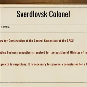 Crisis in the Kremlin: The Cold War - Sverdlovsk