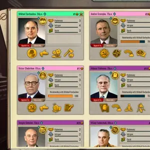 Crisis in the Kremlin: The Cold War - Políticos