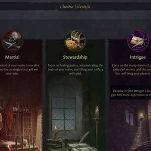 Crusader Kings 3 Estilo de vida