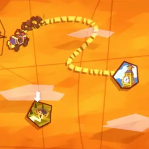 Crushed In Time – Mapa