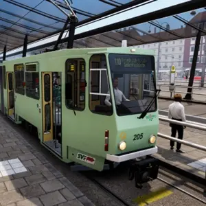 CTS: 2026 - Tram DLC: Tatra KT4D Bus - Estação Rodoviária