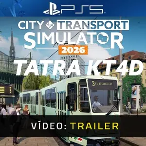 CTS: 2026 - Tram DLC: Tatra KT4D PS5 - Trailer do Vídeo